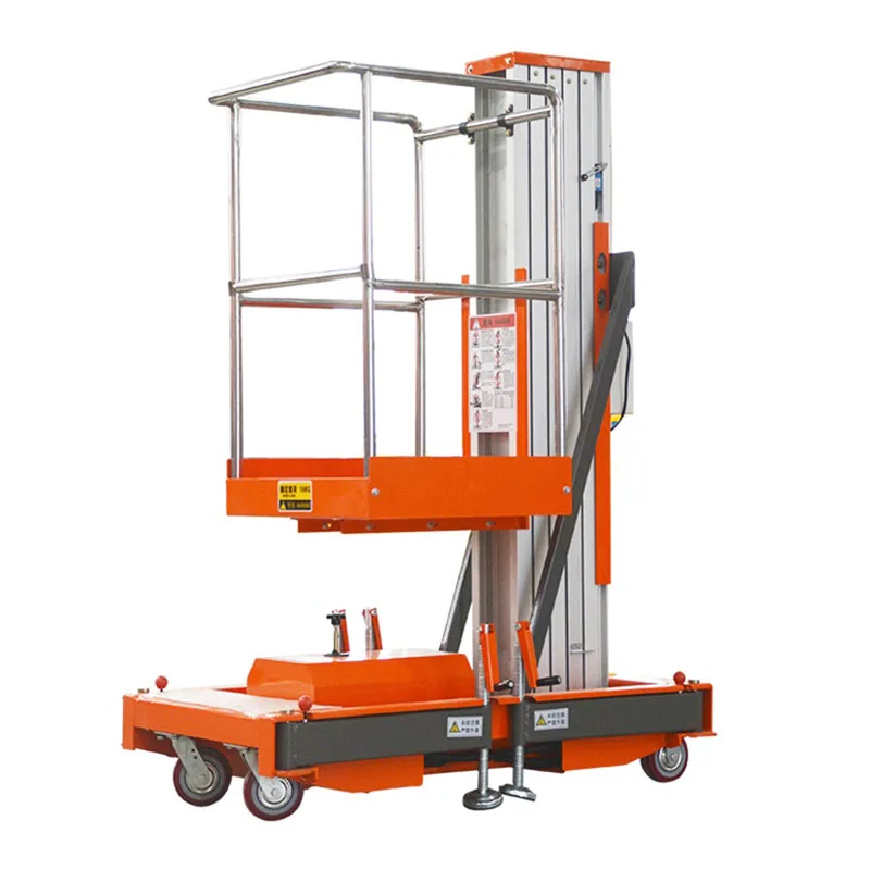 Qiyun Kinglift Hydraulic bucket lift elevator one person lift home use lift platform with CE ISO for sale
