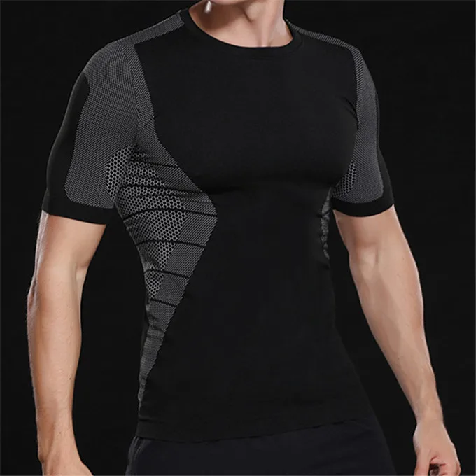 
High Fashion Gym T-Shirts Thermal Short Sleeve Winter Sports Underwear 