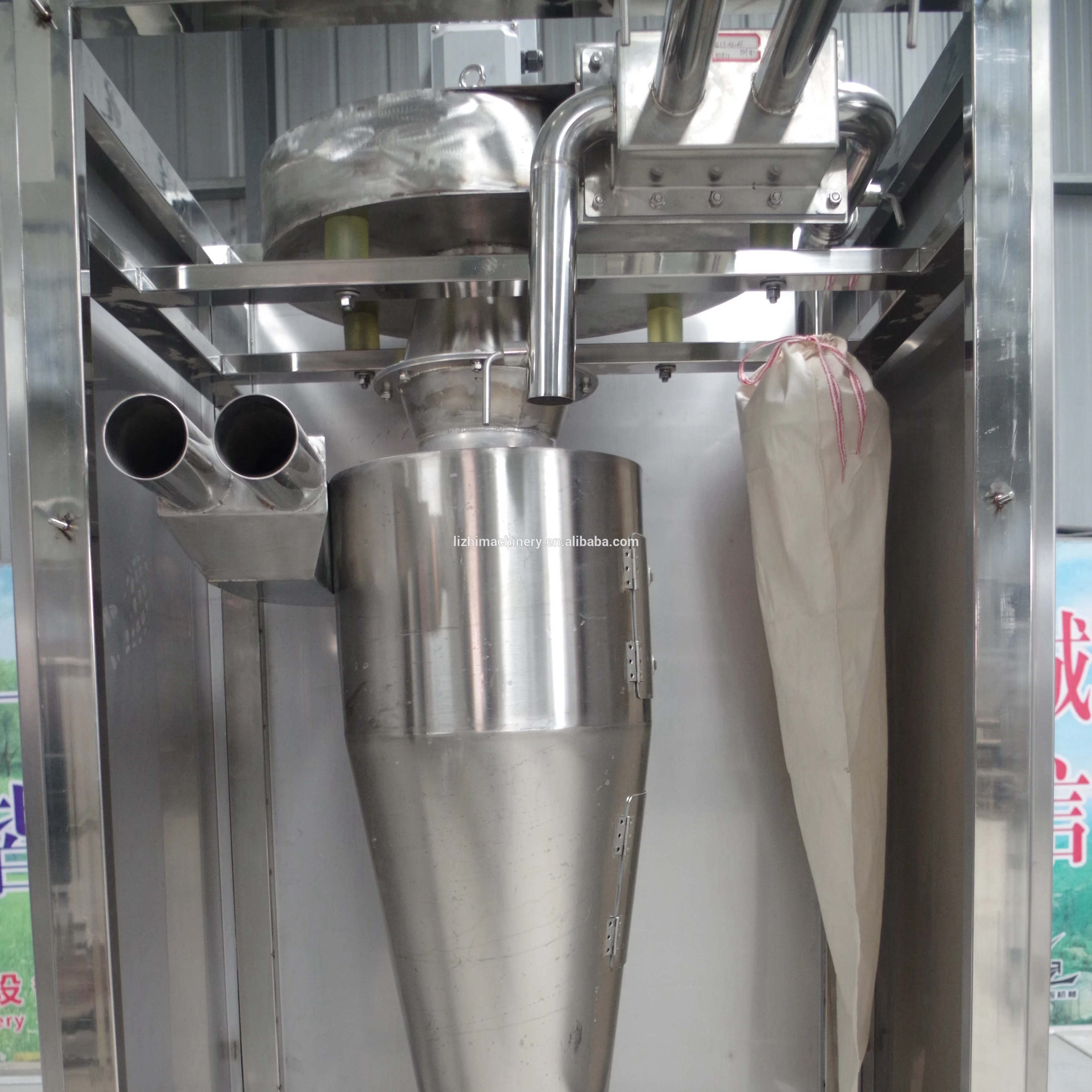 Large Stainless Steel Meat Ball Pie Flour Paste Food Coating Machine