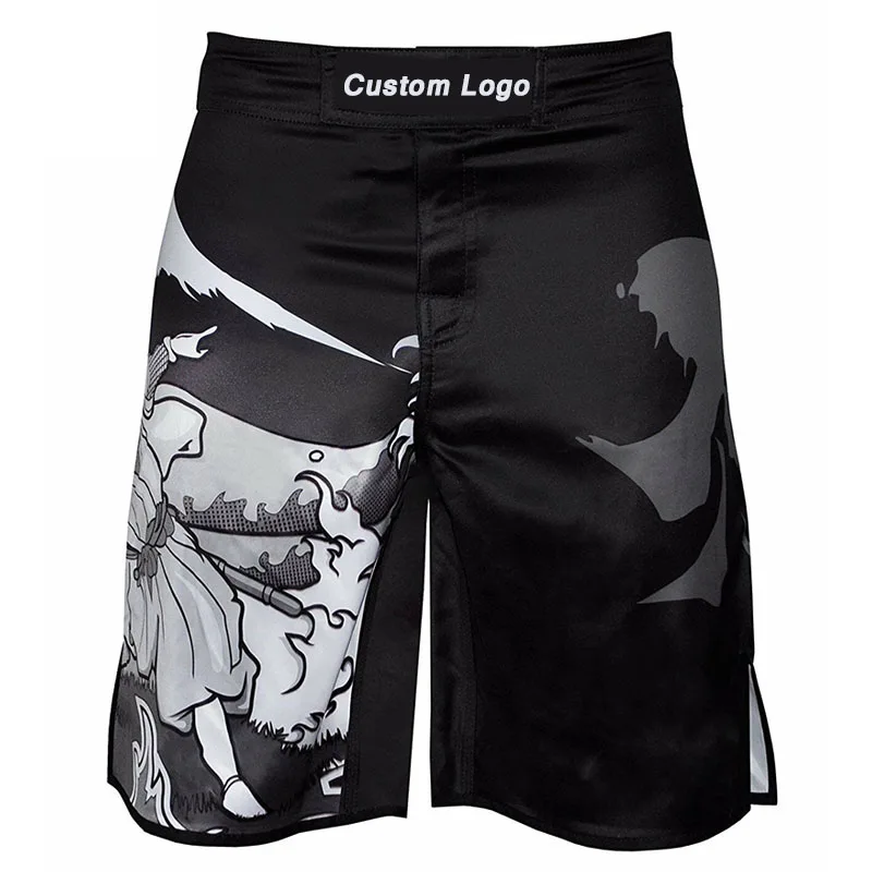 High Stretch Martial Arts Kickboxing Custom Sublimation MMA Boxing Shorts New Style Boxing Shorts