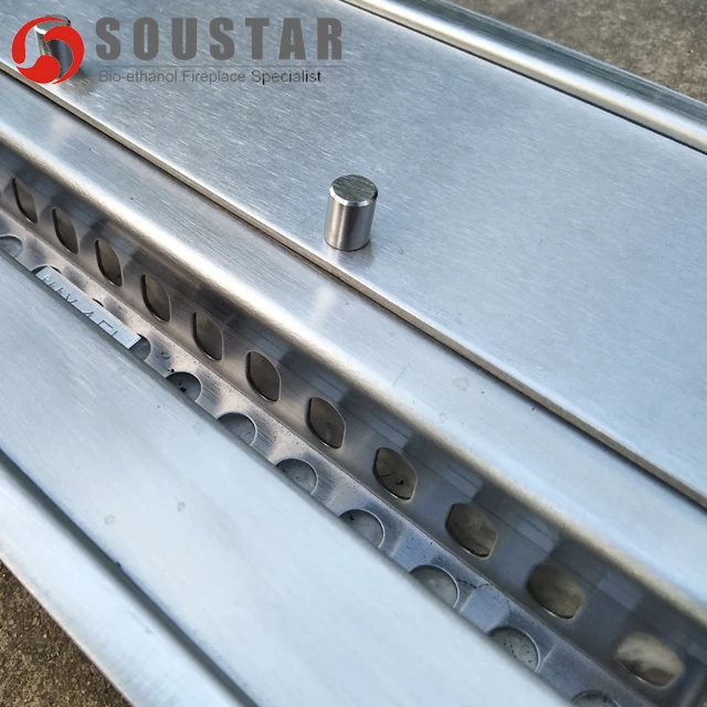 OSLO Long decorative wall hanging Bioethanol Fireplace