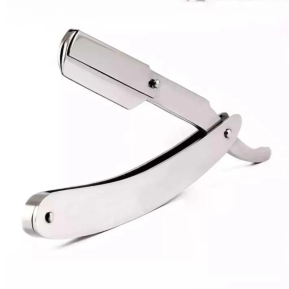 
Лезвие с деревянной ручкой для прямого использования, лезвие для бритья, Парикмахерская Бритва для салона 