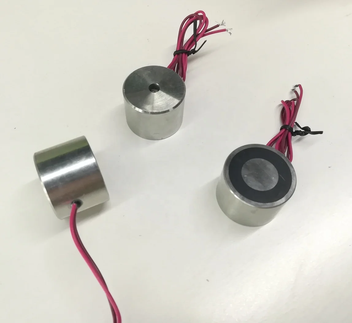 Электро-магнит постоянного тока, 30 кг, мощность JSP-3425K 12 В, постоянный электромагнит, Реверсивный подъемный магнит