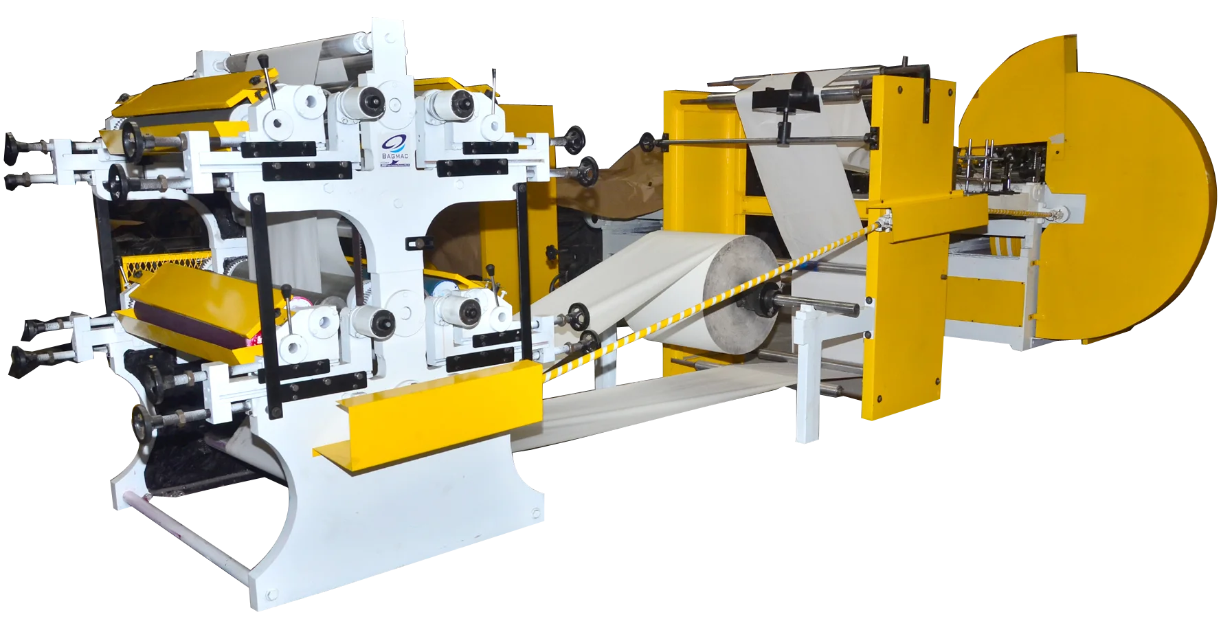 
BAGMAC Senior High Quality Paper Food Bag Making Machine in India 