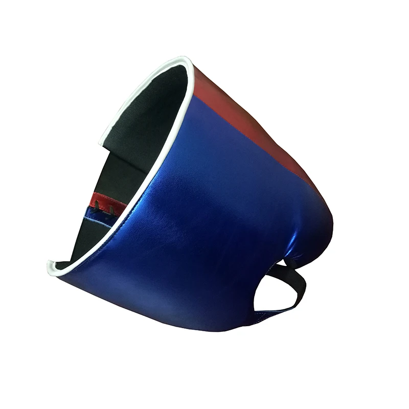 Hot Sale Customized Shiny metallic leather abdominal groin guard for MMA Thai boxing training for Men