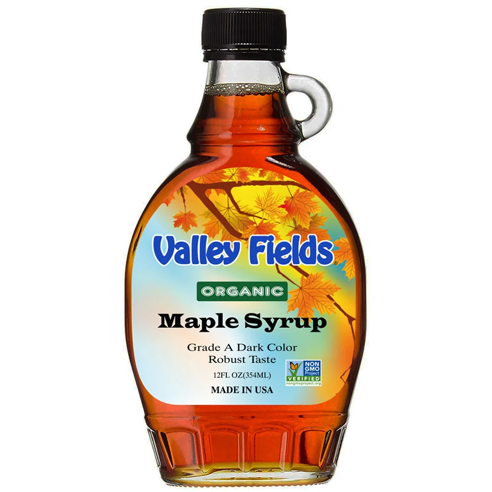 
Dark Robust taste Fresh-Squeezed 100% Maple 12oz And Maple Dark Robust 12oz Pure Maple Syrup 