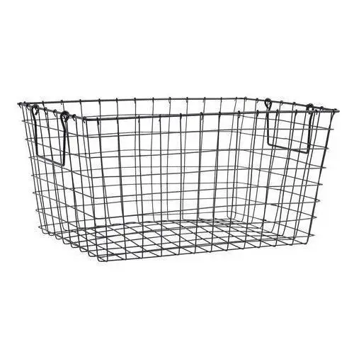 Круглая металлическая корзина из проволочной сетки корзины для хранения ручной работы декоративная большая белья