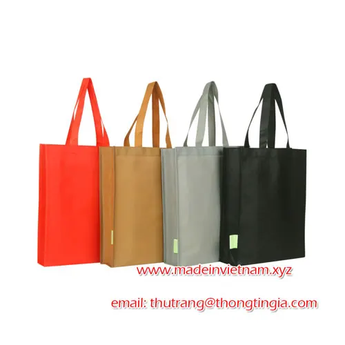
Eco Friendly Tote Handbags Shopping Bag Non-woven Bag Manufacturer OEM Exporting Bag Made in Vietnam 