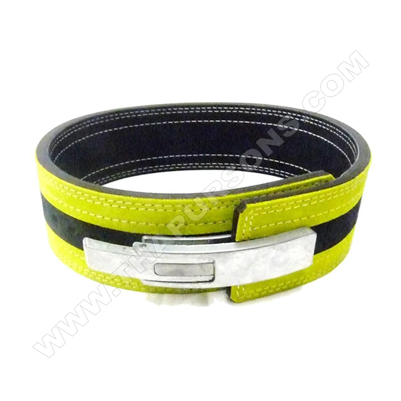 Weight lifting Lever Buckle Belts