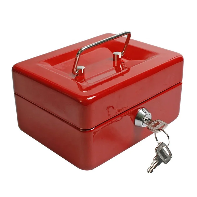 CEQSAFE Cheap Metal Small Safe Cash Box For Money Cash Safe Lockers