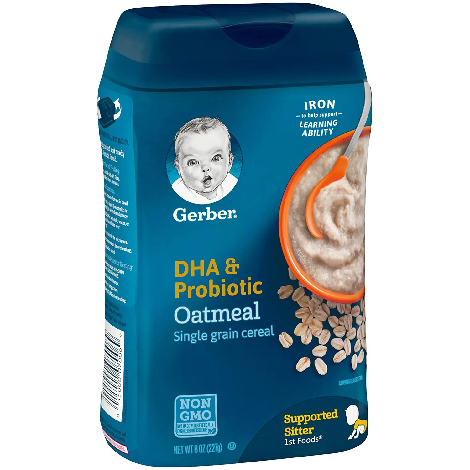  Gerber Детские хлопья ДГК и пробиотик