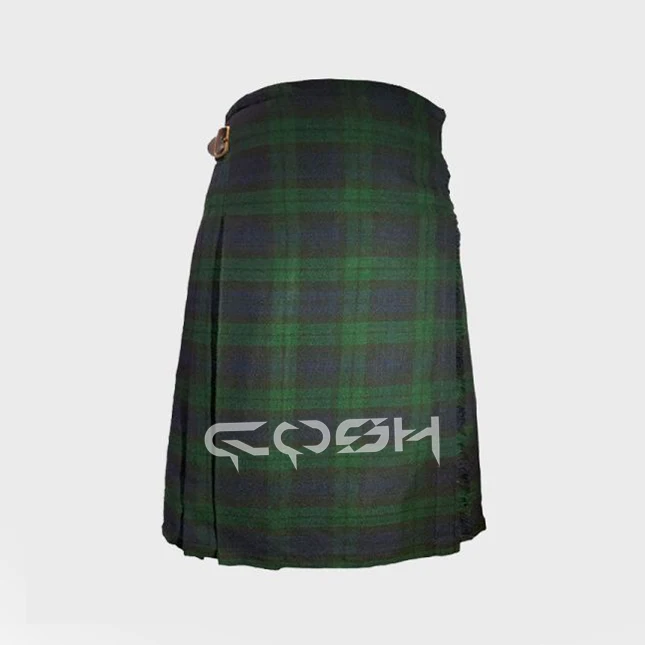 COSH KILT Plaid Tartan Original Ferguson Ancient Kilt For Men With Leather Loops And Buckles Supplier From Sialkot Pakistan