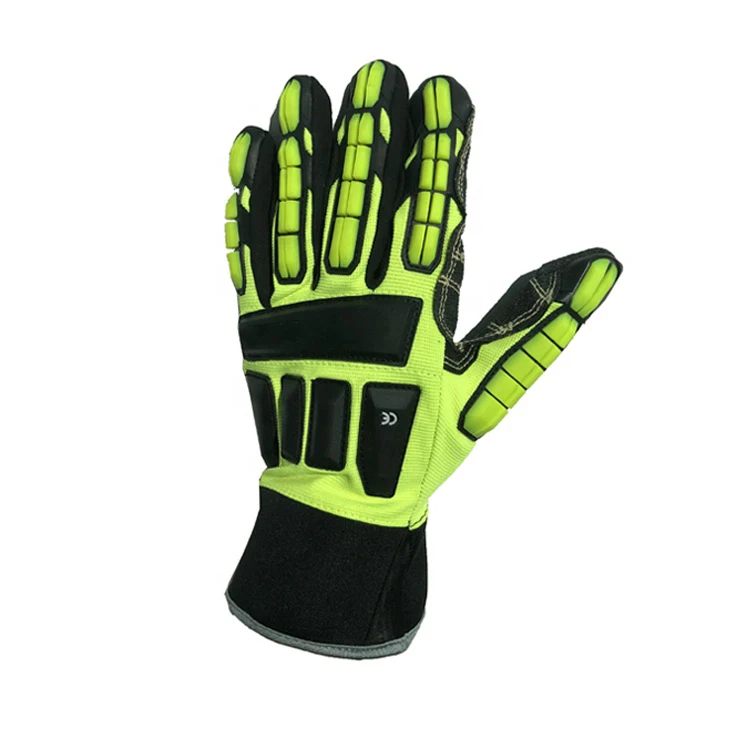 Best Quality Custom Made Wholesale Anti impact glove oilfield working