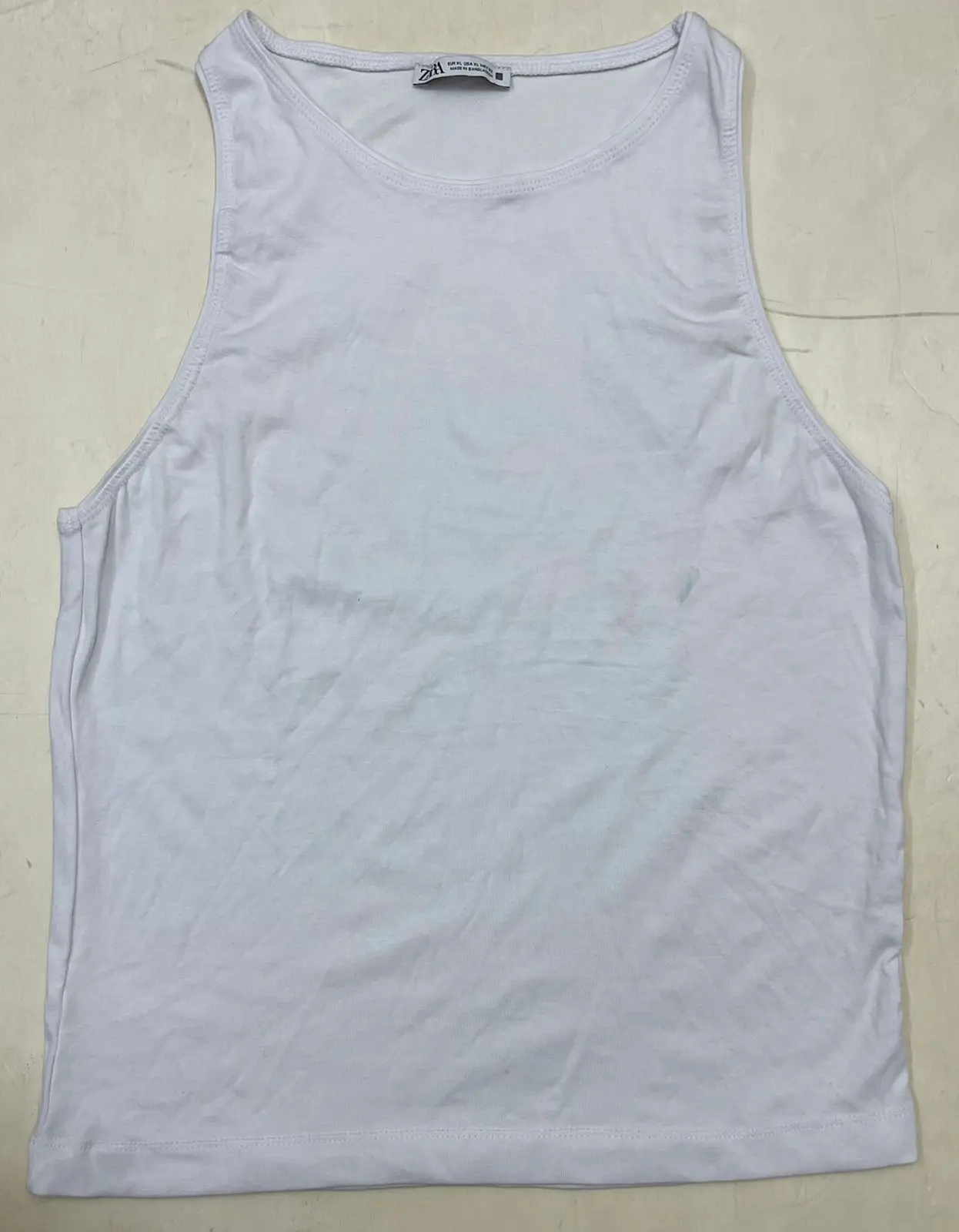 Overstock Overrun производство одежды избыточный кроп-топ женский спортивный топ для занятий йогой тренировками Женская майка сток из бангладеш