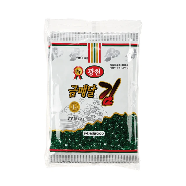 Korean Organic Seasoned Nori Compressed Sushi Kimbab Seaweed With Reasonable Price