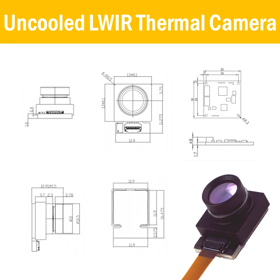 Hot Selling Temperature Thermal Sensor Module Sensing Distance up 3-5M | Modul for termiske sensorer
