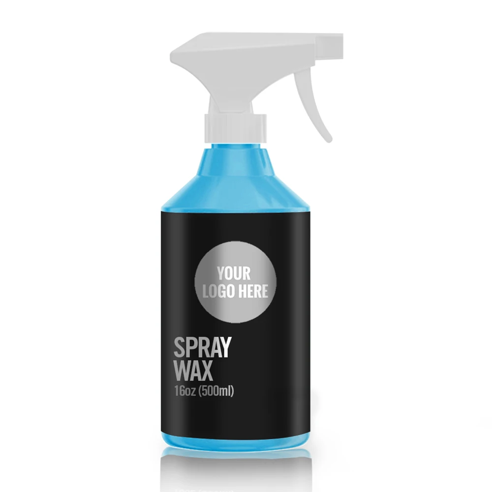 
500ml 16oz Spray Wax Quick Detailer Super Hydrophobic High Gloss 3 in 1 Formula 500ml 