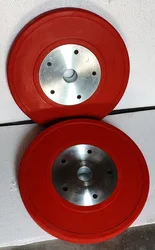 IWF StANDARD Weightlifting Bumper Color Rubber Weight Plate Diameter - 450 mm Competition Bumper Plate ( 10, 15, 20, 25 Kg )