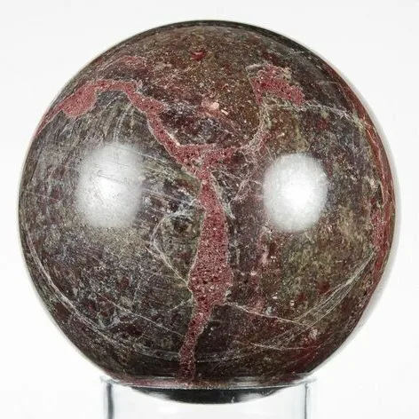 Latest 2024 High Quality Dragon Blood Jasper Sphere Wholesale Gemstone for Spiritual Self-Healing Crystal Balls in Bulk