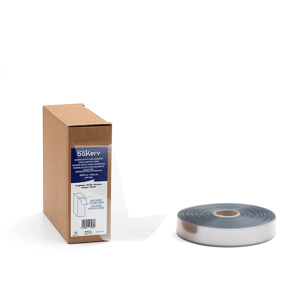 Made in Italy, Basic Tool, Not suitable for Cooking, Food Grade PVC Reel - 200 mt x 30 mm