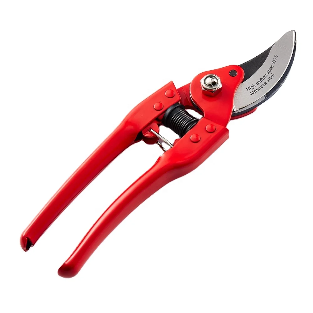 Kwang Hsieh High Quality Full Metal Hand Pruner with Nylon Pouch