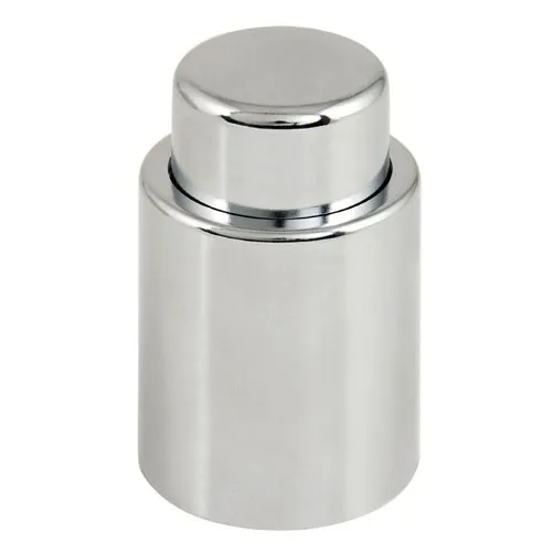 
Amazon Hot Sale Stainless Steel Red Wine Stopper Vacuum Sealed Wine Storage Bottle Stopper 