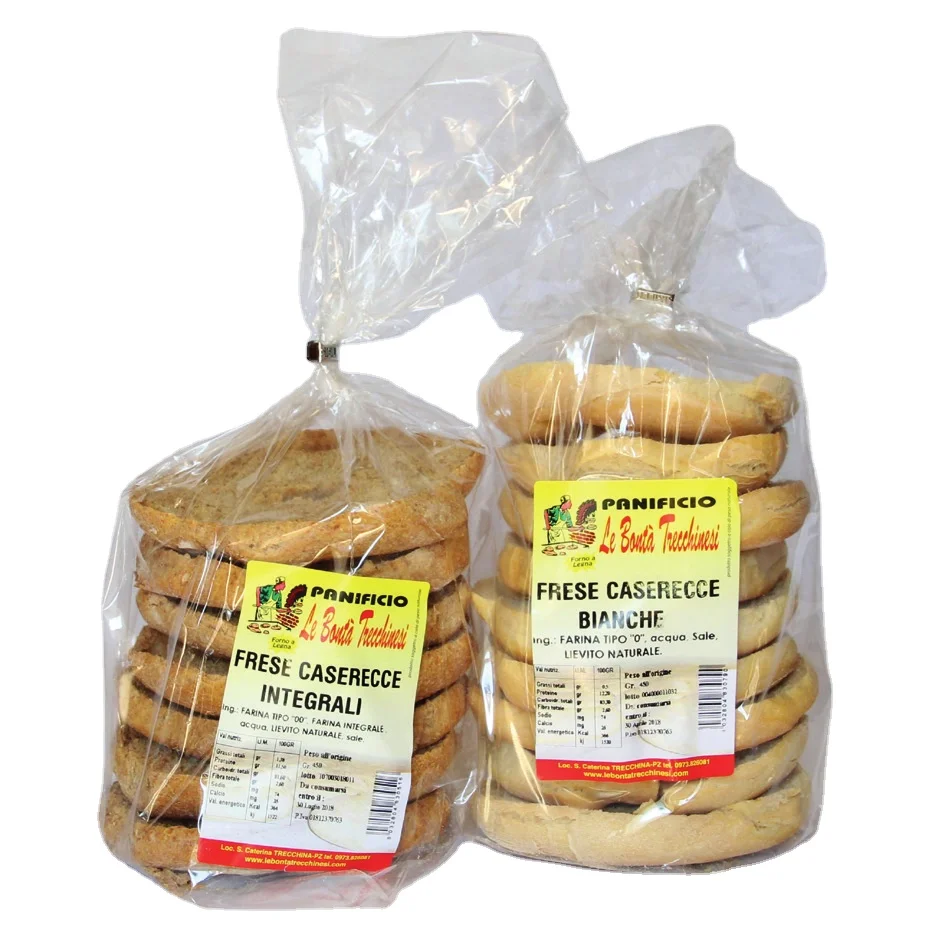 Italian Products Homemade Wholemeal Fresella 400g - Crispy Bread - Ideal for Fish Soup or with Tomato and Oil