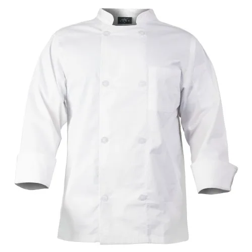 Whole sale New Design uniforms Custom Men Chef Uniform Low Cost Chef jacket Designer Kitchen Uniform