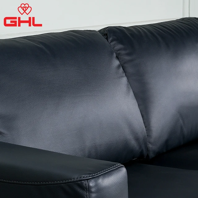 
Be Enjoyable And Cozy All Day With High Grade Living Room Sofa 3 Seat Made Of Genuine Leather 