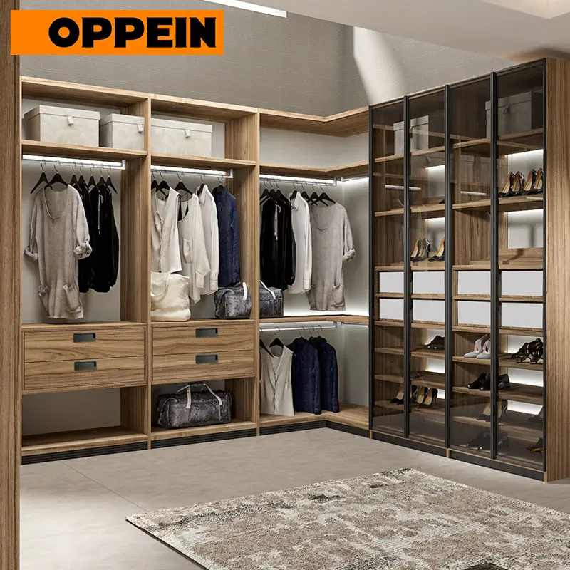  Комплект мебели для спальни из натуральной древесины OPPEIN гардеробная индивидуальные
