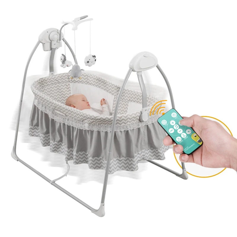 
Swinging baby crib baby cradle swing baby rocking bed for sleeping 