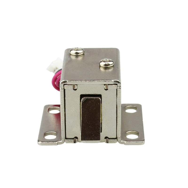 DC12V Electric Control Locked Cabinets Smart Electronic Bolt Lock Cabinet Electric Solenoid Stroke 12mm Mortise Lock