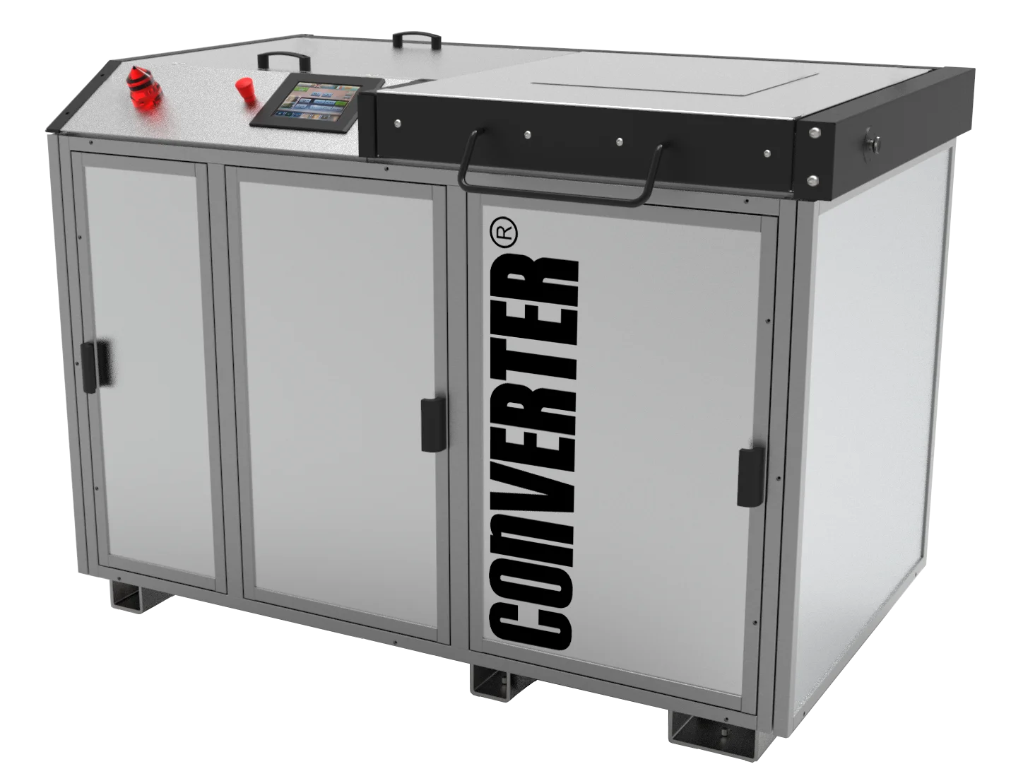 Converter MOB20 On site Waste Treatment Shredder Compactor 200 Liters