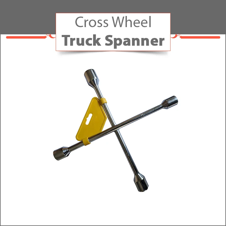 Best Quality Cross Wheel Spanner Lug Wrench Carbon Steel Satin Manufacturer 1 Years Finish Black