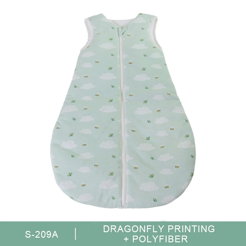 
A Super Soft Best Luxury Gift Breathable Natural Cotton Cosy Infant Newborn Baby Sleeping Bags and Sacks 