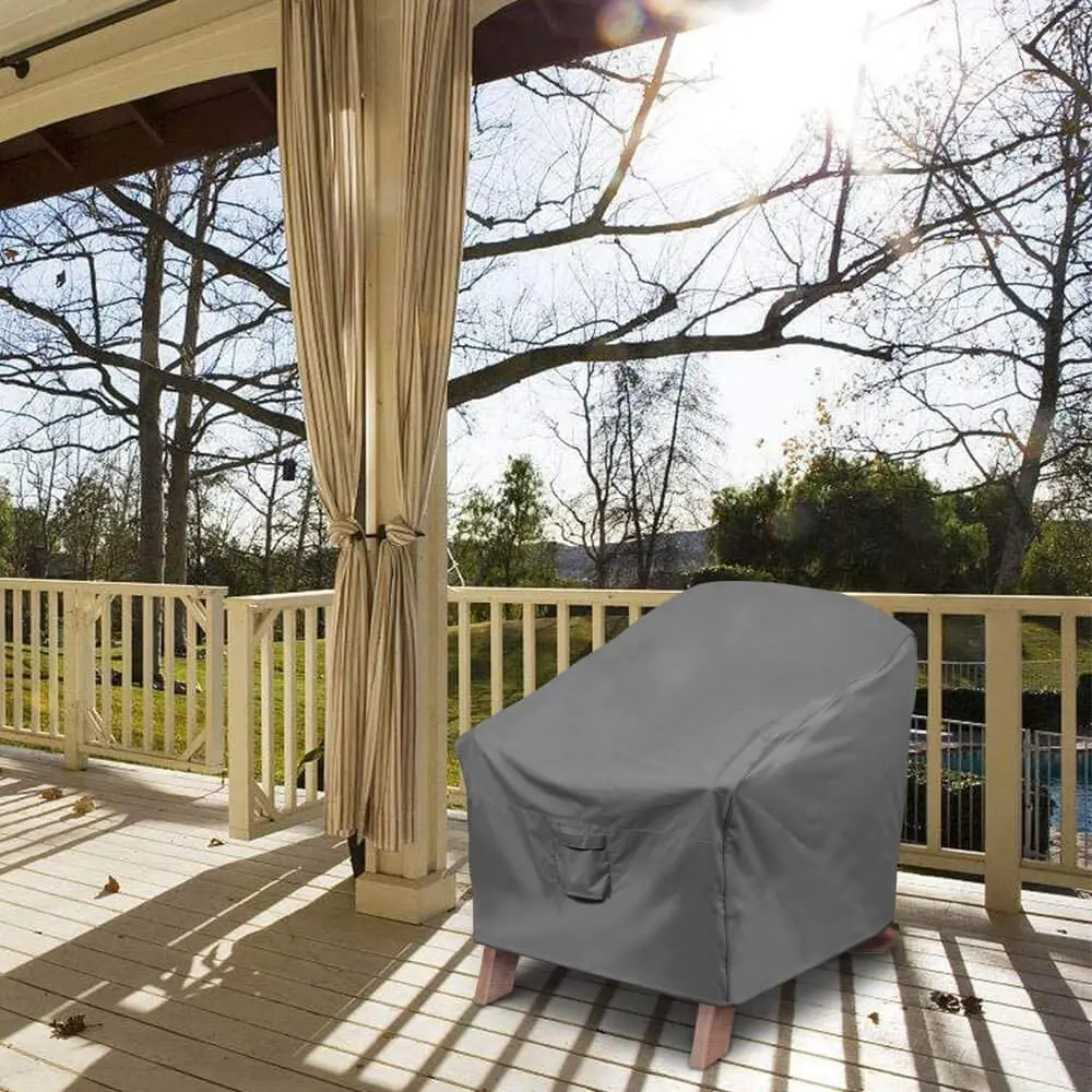 
Durable Stackable Patio Chair Covers, Durable and Waterproof Outdoor Furniture Chair Cover 