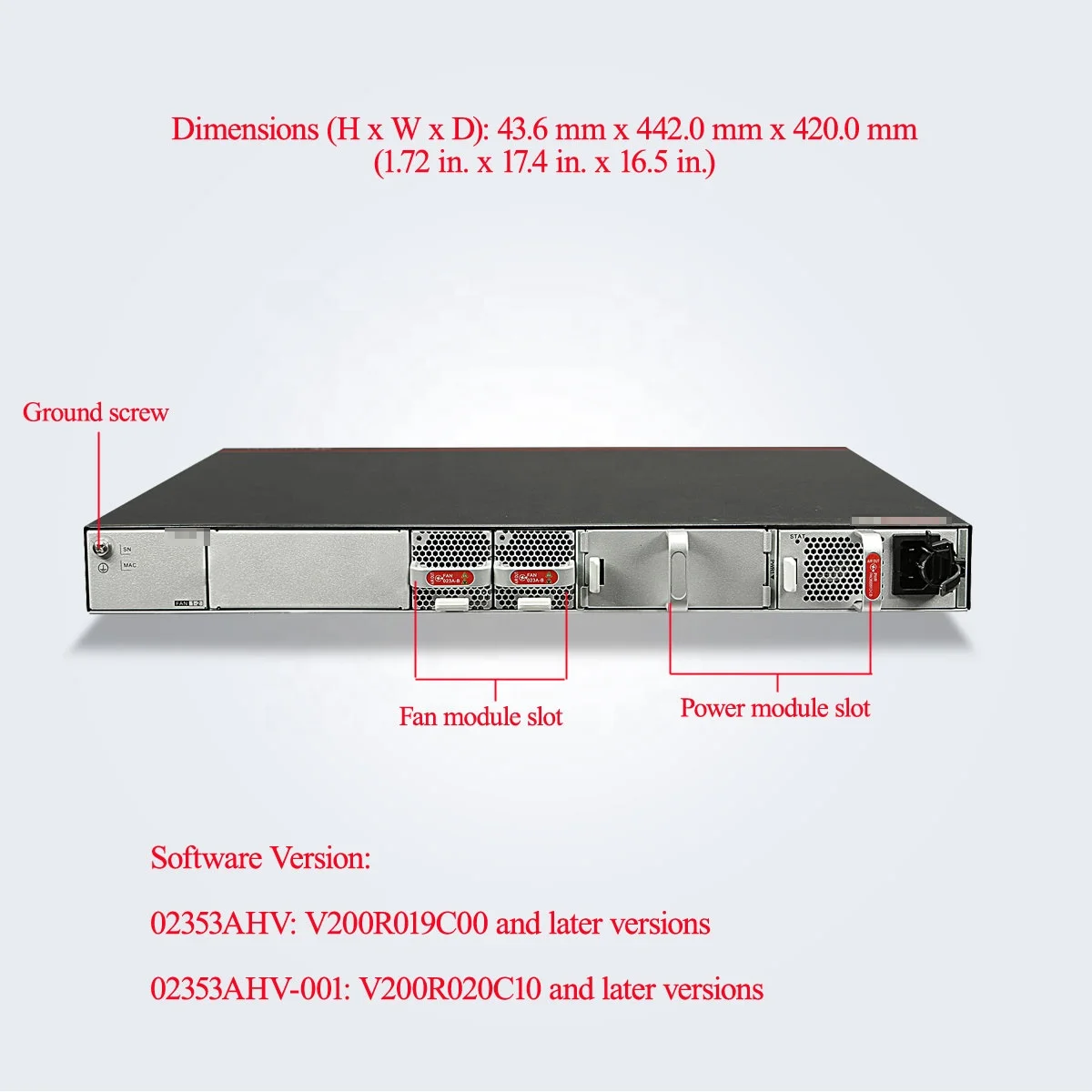 S5731-S24T4X 24-портовый гигабитный 3-слойный коммутатор с гигабитным коммутатором ethernet 10 100 1000m