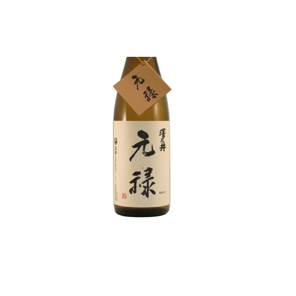 Best Seller Alcohol Beverage Sawanoi Genroku Junmai 720ml Japanese Sake Bottle origin from Japan sweet taste 15% alcohol content