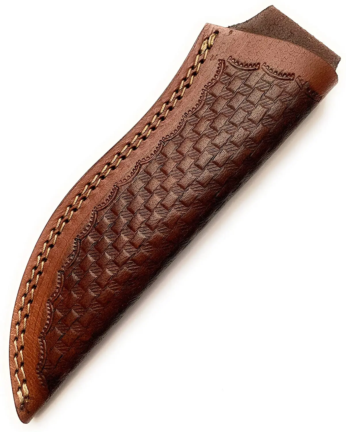 Custom Camping Outdoor leather knife sheath Outdoor Fixed Camping Knife Protectors Knife Blade cover Shield Guard