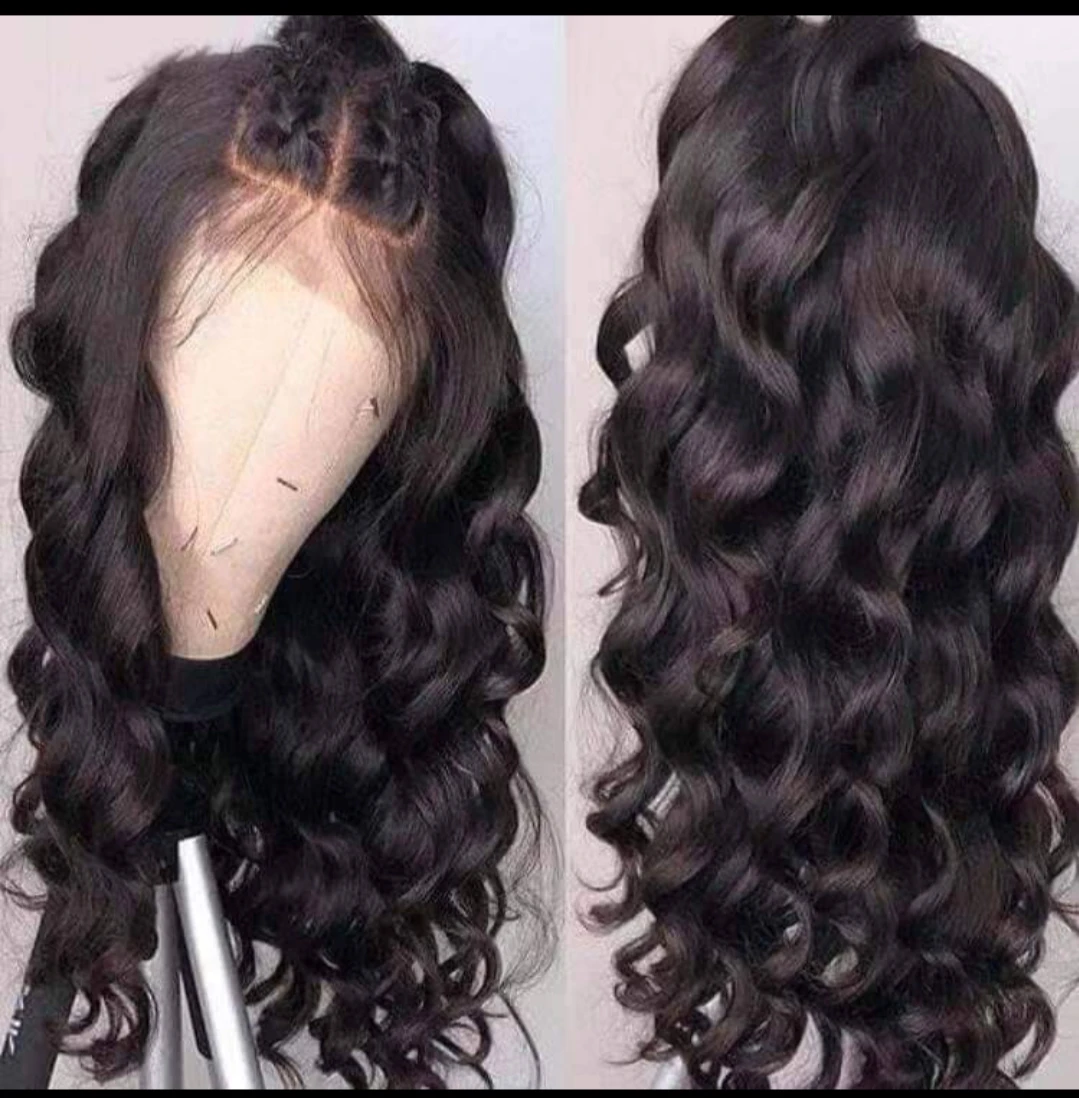Indian Human Hair Customise Texture Closure Wigs And Frontal Wigs And Ship Through Dhl And Fedex Express