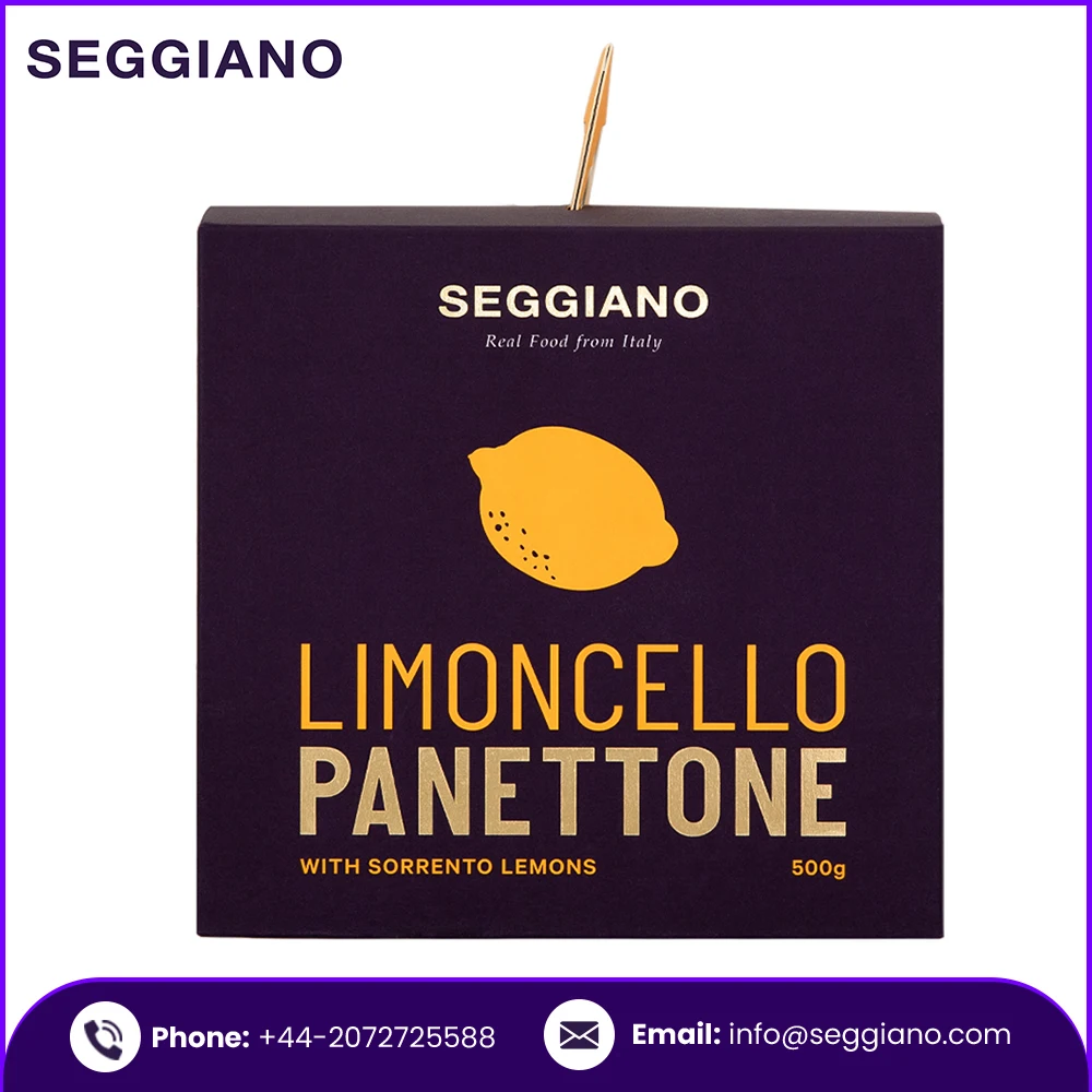Italian Panettone Supplier Seggiano Limoncello Panettone 500g