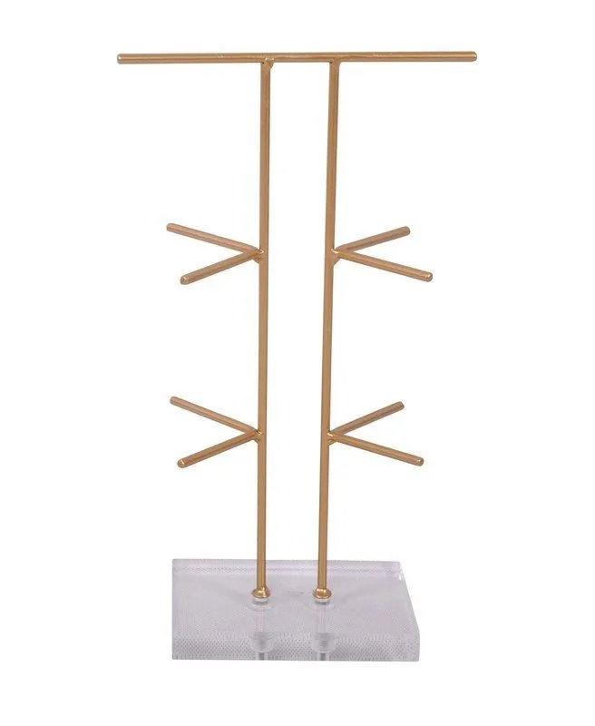 Wholesale New Design Jewelry Stand Wholesale Gold Metal Jewelry Organizer Premium Quality Of High Class Jewelry Stand