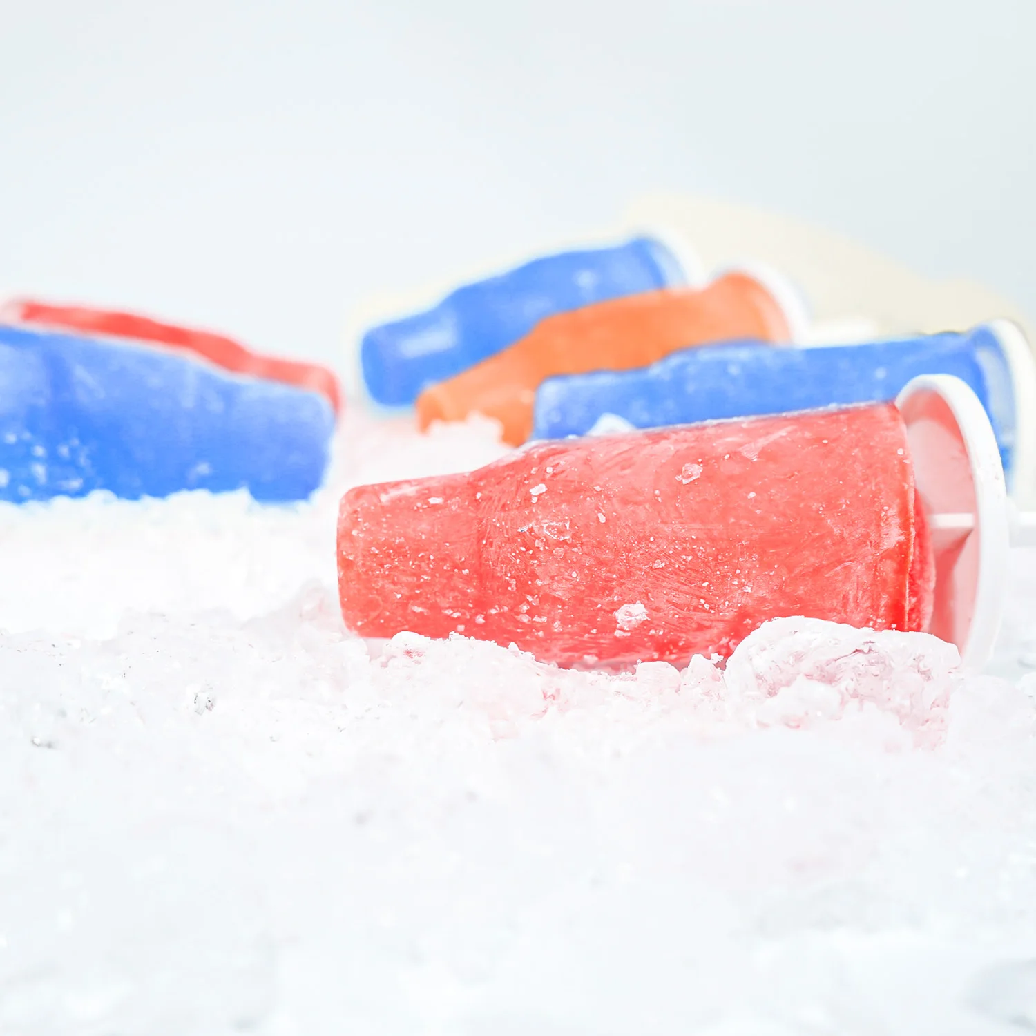 P3 2022 new products food grade silicone foldable telescopic breast milk popsicle makers ice pop molds