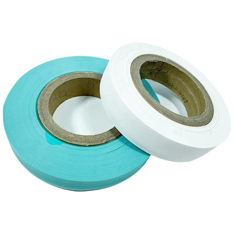 Sanitary Napkin Raw Material Customized Color Disposable Removal Stationery Tape Easy Tear Sticky Reseal Easy Tape