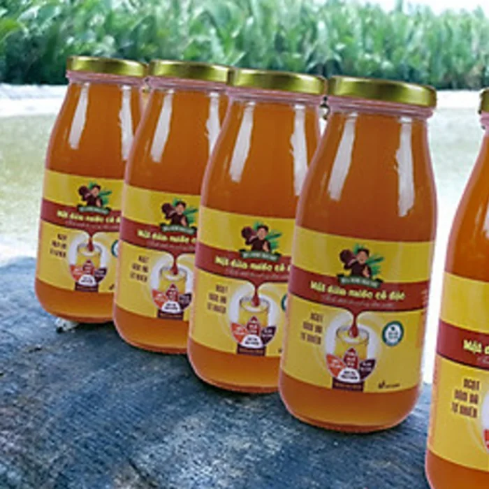 Mild Sweet Mellow Flavor Liquid Form Health Sugar Type Nipa Palm Syrup Export From Vietnam