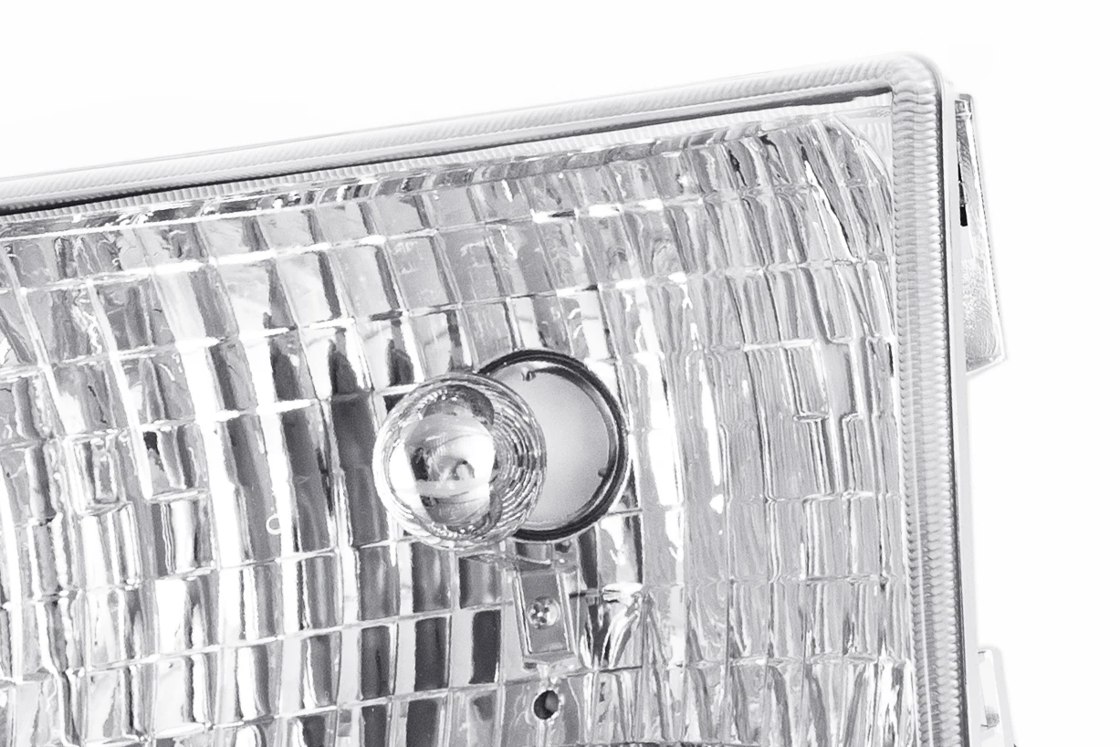 1993-1998 FOR Jeep Grand Cherokee Factory Style Headlights (Chrome Housing/Clear Lens)