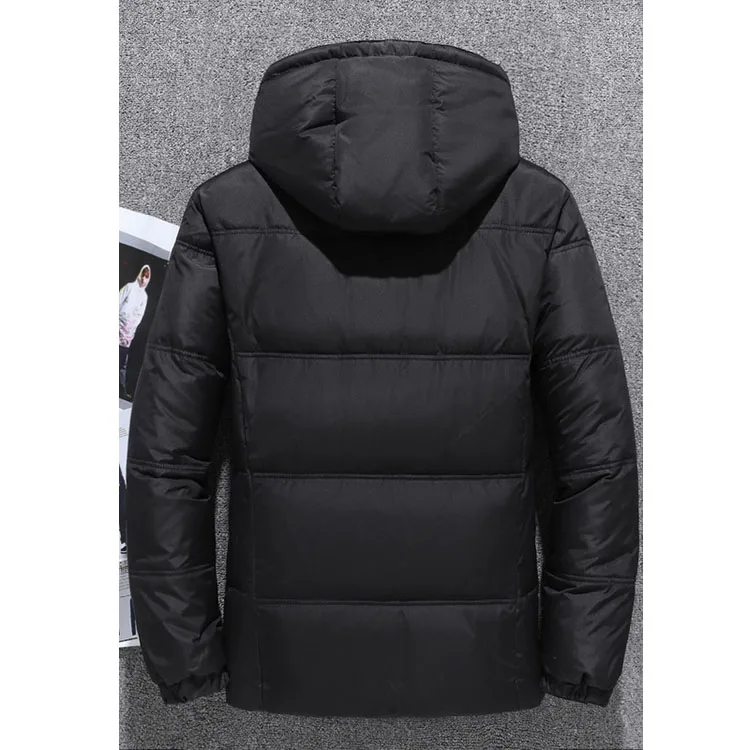 windbreaker outdoor winter work jacket Down Jacket With Hood for men puffer bomber jacket men
