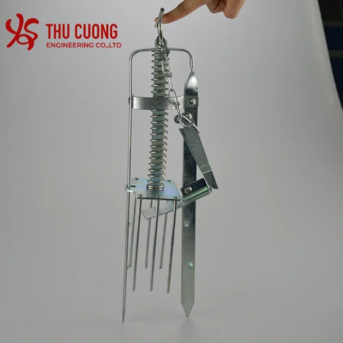 Экологически чистый безопасный оцинкованный Плунжер с пружиной и стальной проволокой высокоэффективный Металлический Стальной наружный сад