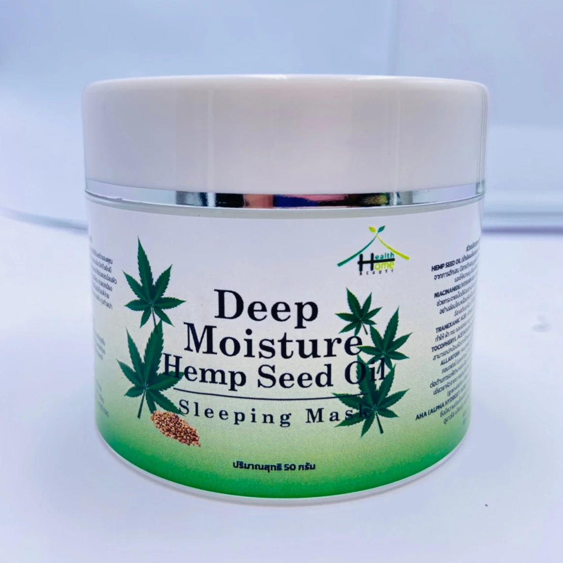 Hemp Seed Oil Sleeping Mask, Best raw material, Product from Thailand