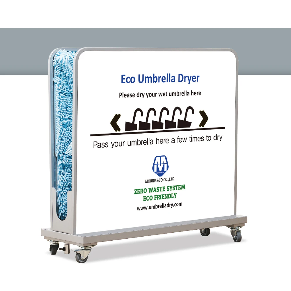 
Innovation Technology and Best Price MORRIS RAIN ECO II S Patented Umbrella Dryer for Buildings 